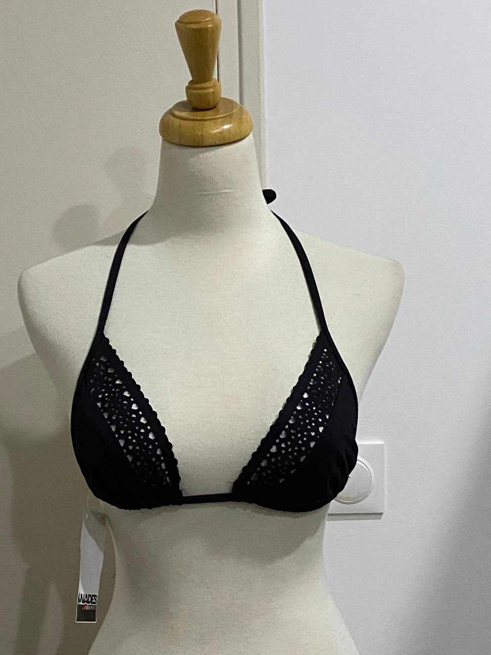 💙 Top de biquíni triangular preto Nadès by Red Point - Tamanho 38 (Novo) 💙 – photo 2